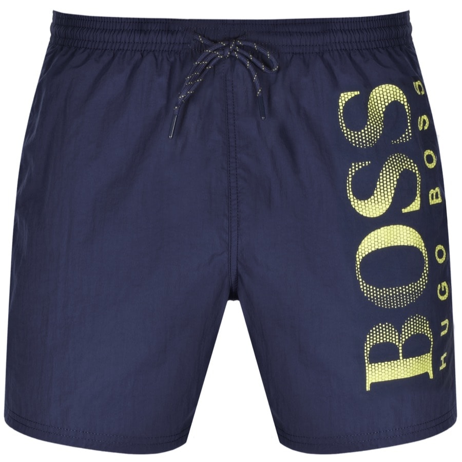 Alternative Image for ProductBOSS Octopus Swim Shorts Navy1